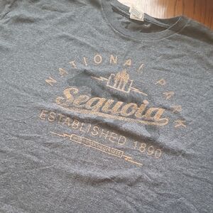 Gray Sequoia National Park T-Shirt